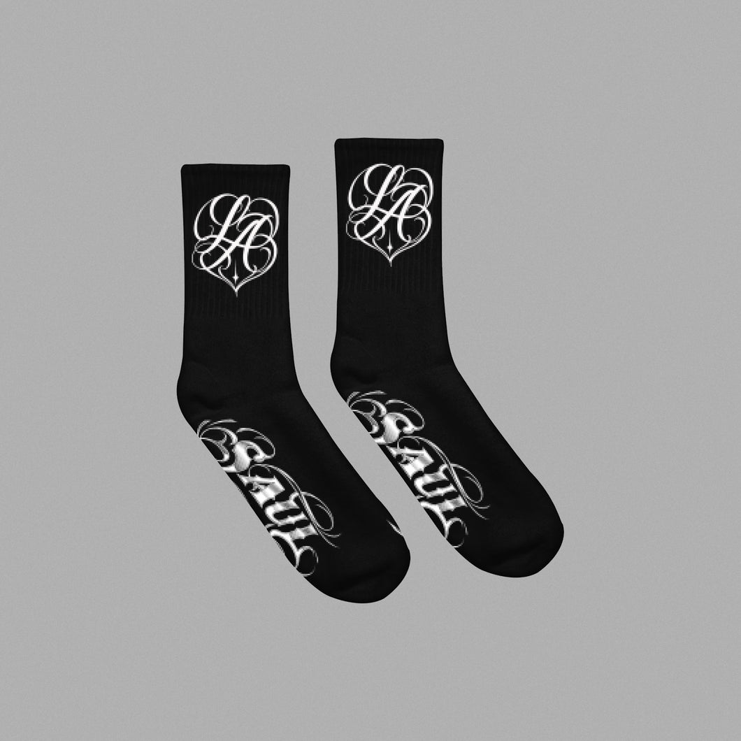 LA Socks (Black)