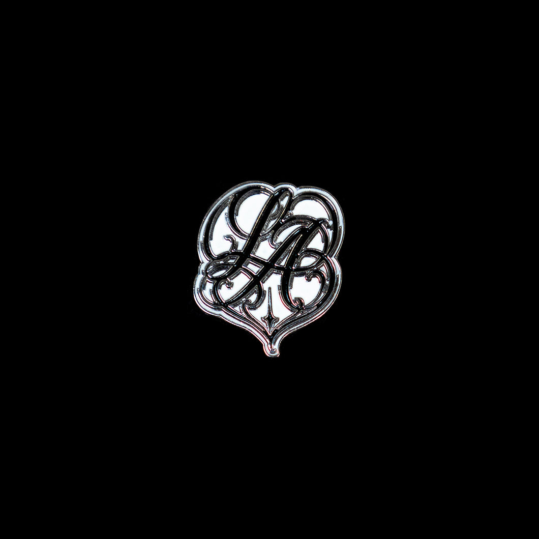 LA Pin Small (Black/White)