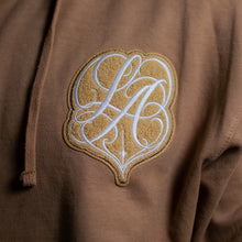 Load image into Gallery viewer, LA Chenille Patch Hoodie (Light Brown)
