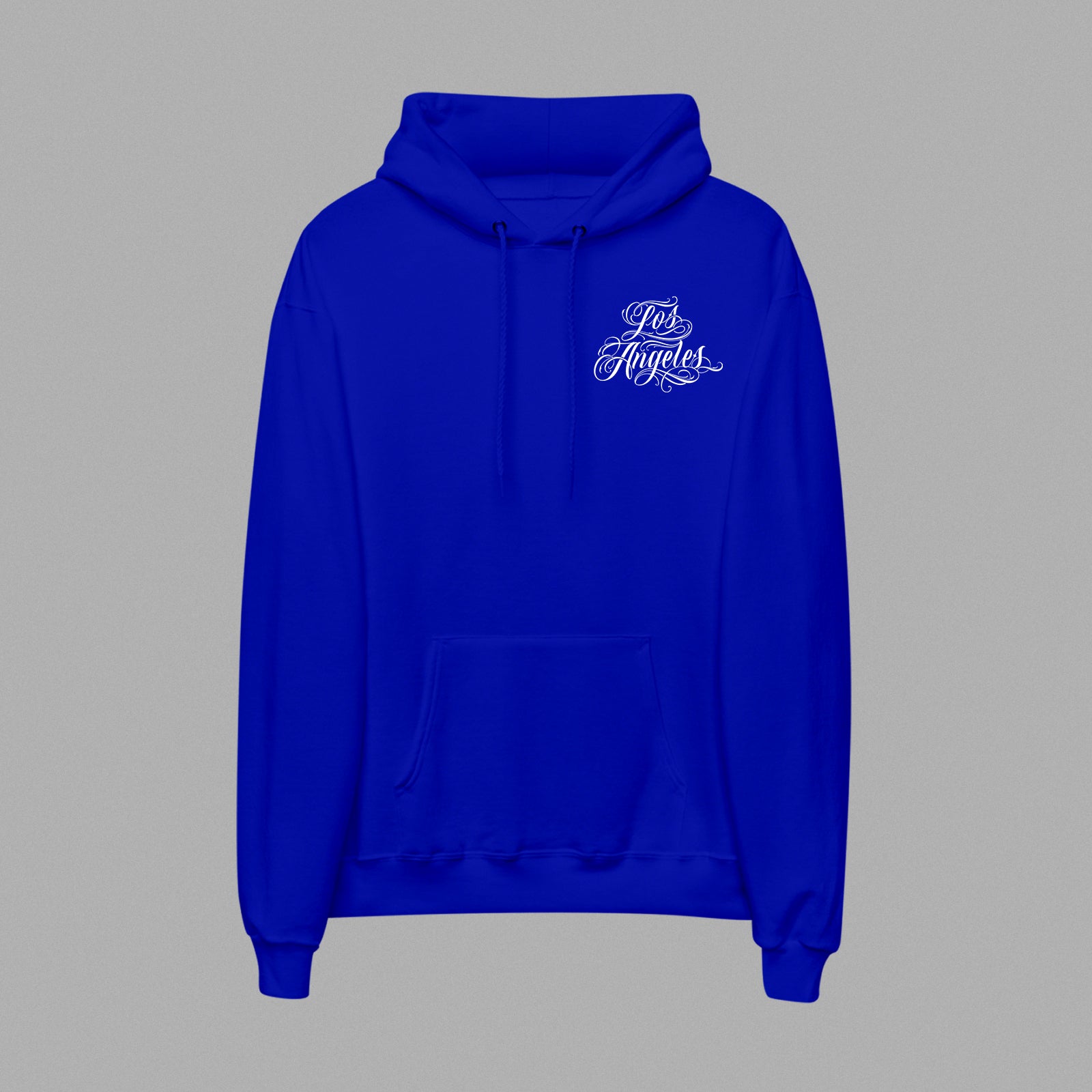 Los Angeles Oversize Hoodie(Royal Blue)